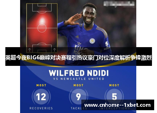 英超今夜BIG6巅峰对决赛程引热议豪门对位深度解析争锋激烈