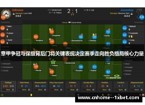 意甲争冠与保级背后门将关键表现决定赛季走向胜负格局核心力量