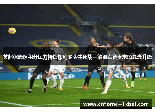 英超保级区积分压力持续加剧多队生死战一触即发赛季末段悬念升级